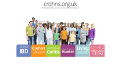 Desktop Screenshot of crohns.org.uk